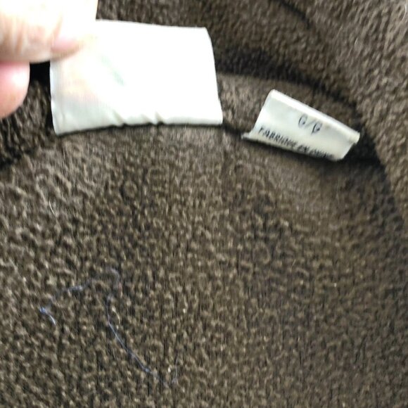 Bass Pro Shops Mens Fleece Jacket Large Full Zip Ooutdoors Brown Stand Collar - Picture 11 of 15